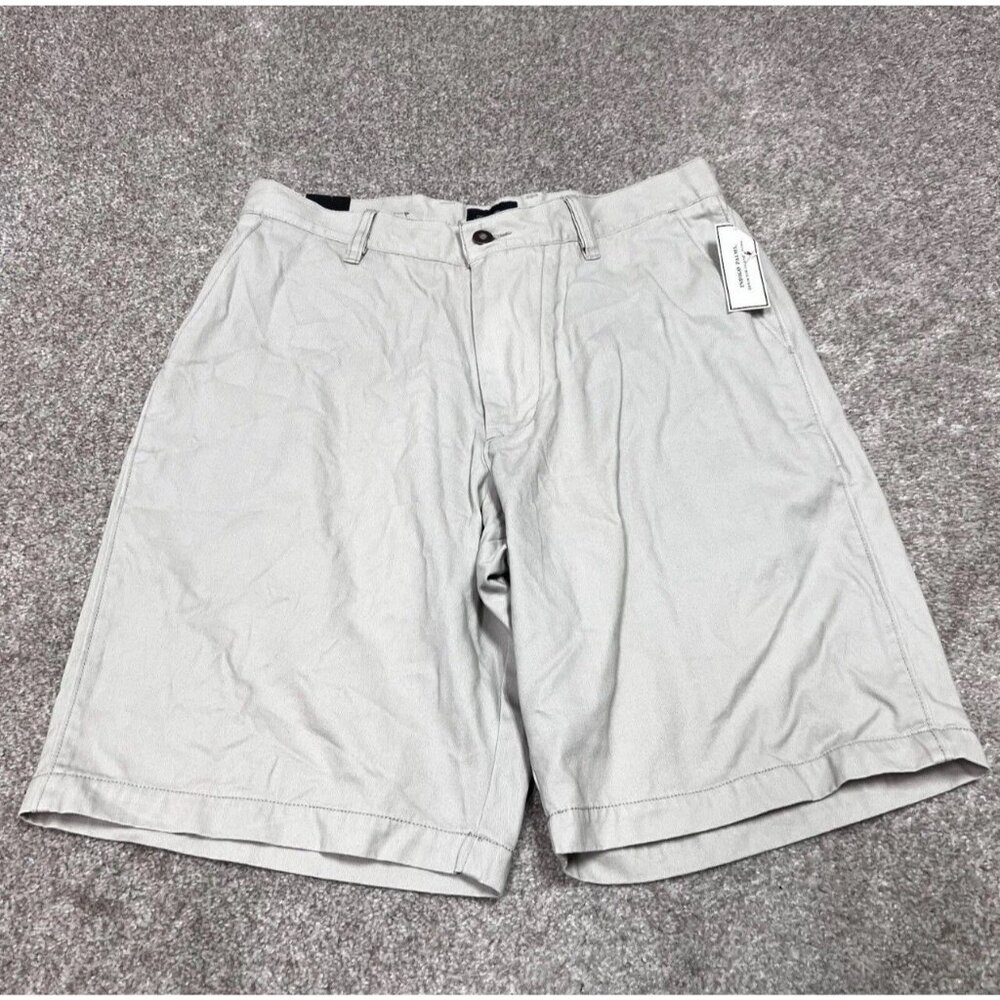 Indigo Palms Shorts Men’s Beige Pockets Size 32 NWT